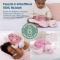 Tranquil Turtle Night projector for children - Pink