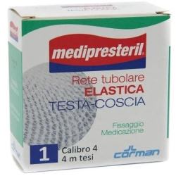 Head-Thigh elastic tubular net 4 m Tesi Caliber 4