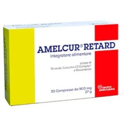 Amelcur Retard - Food supplement 30 tablets of 900 mg