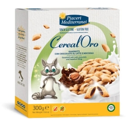 Cerealoro - Chocolate and hazelnut squares 300 g