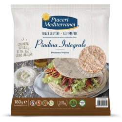 2 Wholemeal Piadine 180 g
