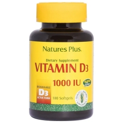 Vitamin D3 1000 UI - Tonics Supplement 180 pearls