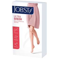 Jobst UltraSheer - Knee-highs 15/20 Mmhg size 4 color Natural