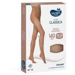 Linea Classica - 140 den micro mesh tights size 2 color medium
