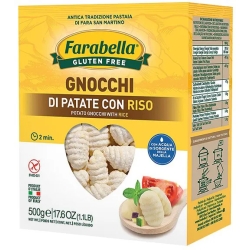 Potato gnocchi with rice gluten-free 500 G
