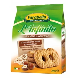 L'Infinito with Oats and Hazelnuts - Gluten-free biscuits 200 g