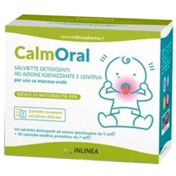 Calmoral 10 Sanitizing wipes + 10 soothing wipes