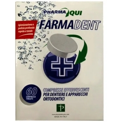 Farmadent - 60 Effervescent tablets for orthodontic appliances