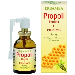 Propoli Titolata ed Erismo - Lung Health Supplement 20 ml spray