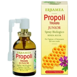 Propoli Titolata junior - food Supplement 20 ml Spray Strawberry flavor