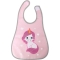 Waterproof bib - pink unicorn