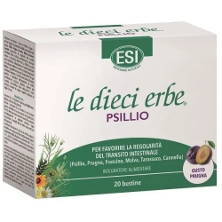 The ten psillio herbs - Digestive Aid Supplement 20 sachets
