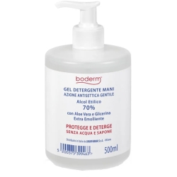 Hand sanitizing gel with 70% alcohol 500 ml