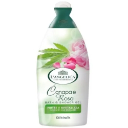 Hemp and Rose - bath & shower gel 450 ml