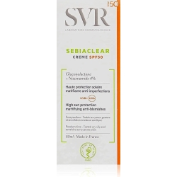 Sebiaclear Crème SPF50+ Anti-blemishes Cream 40 ml