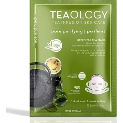 Green Tea AHA + BHA Mask - 1 Purifying Face and Neck Mask
