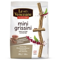 Mini breadsticks with Amaranth and whole buckwheat 250 g