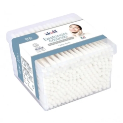 Bastoncini cotonati biodegradabili -  100 cotton buds