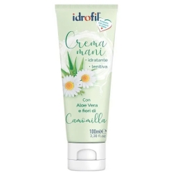 Moisturizing and soothing Hand Cream with Aloe and Chamomile 100 Ml