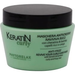 Keratin Curly - Anti-Frizz Mask Revives Curls 250 ml