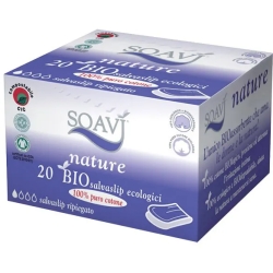 Nature - 20 ecological folded bio panty liners