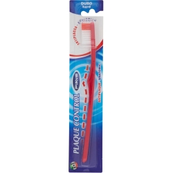 Plaque Control - Hard manual toothbrush - Assorted colors