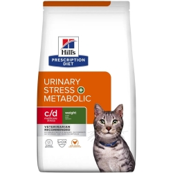 Prescription diet C/D multicare stress+metabolic - Dry food for cats 3 kg