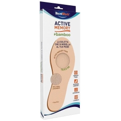 Active Memory Bamboo - 1 pair of Bamboo Insoles size 38