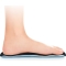 Active Memory - 1 pair of memory foam insoles size 42