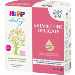 Salviettine delicate - Delicate Baby Cleaning Wipes 4 packs of 56 wipes