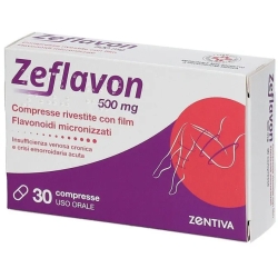 Zeflavon 500 mg - 30 tablets for hemorrhoids