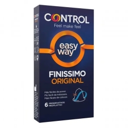 Finissimo Easy Way original - 6 latex condoms