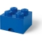 Brick Drawer - Container with Blue Drawer