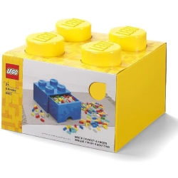 Brick Drawer - Container with Yellow Drawer