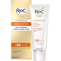 Soleil Protect SPF50 + - smoothing anti-age face fluid 50 ml