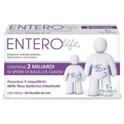 Enterolife 2 miliardi - Probiotic Supplement 20 vials
