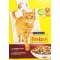 Dry Cat Food with beef, chicken and vegetables 400 g