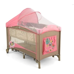 Mirage Deluxe - Pink Cow multipurpose travel cot
