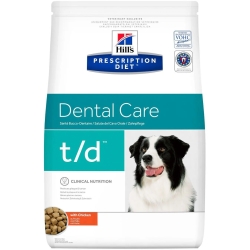 Prescription diet t/d - dry food for dogs 4 kg