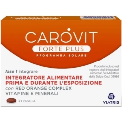 Carovit Forte Plus Programma Solare - Tanning Supplement 30 capsules