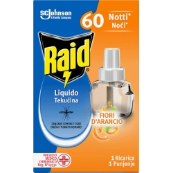 Raid liquid orange blossom - refill for electric diffuser