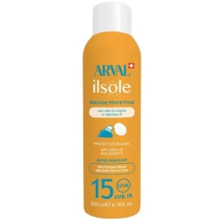 Il sole Protective mousse SPF15 - Medium sun protection 200 ml