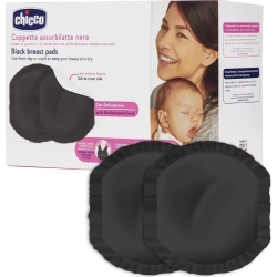60 Black Antibacterial Milk Absorbing Cups