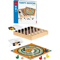 Board Game Dal Negro Many Games 20 Games