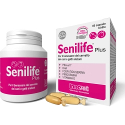 Senilife Plus - Complementary feed for dogs and cats 60 capsules