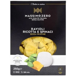Ravioli - Stuffed pasta with ricotta and spinach gluten free 250 G