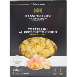 Tortellini - Pasta stuffed with raw ham gluten free 250 G