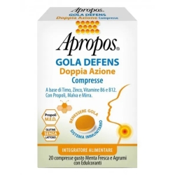 Gola Defens double action - sore throat supplement 20 tablets