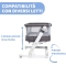 Next2Me PopUp - atmosphere co-sleeping cot