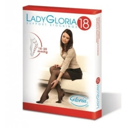 Ladygloria 18 - 18-20 mmHg pantyhose Buckskin - size 5